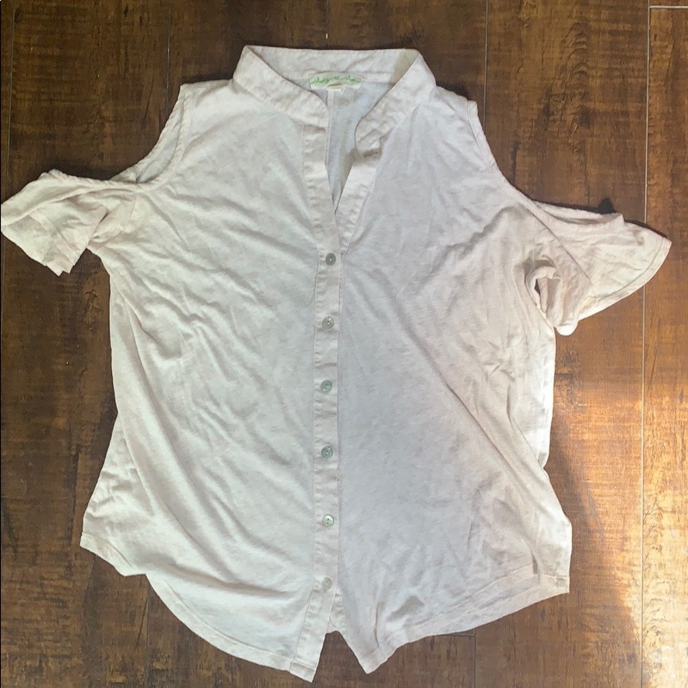 Urban outfitters cold shoulder tee